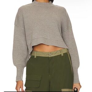 Free People Easy Street cropped sweater